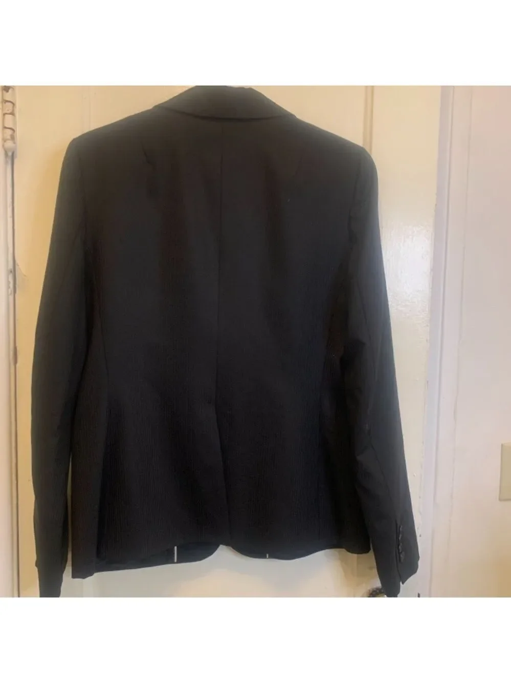Banana Republic Women Classic Stretch Blazer Black sz 10.